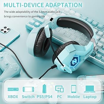 Amazon.co.jp: Ozeino ゲーミングヘッドセット PC、Ps4、Ps5